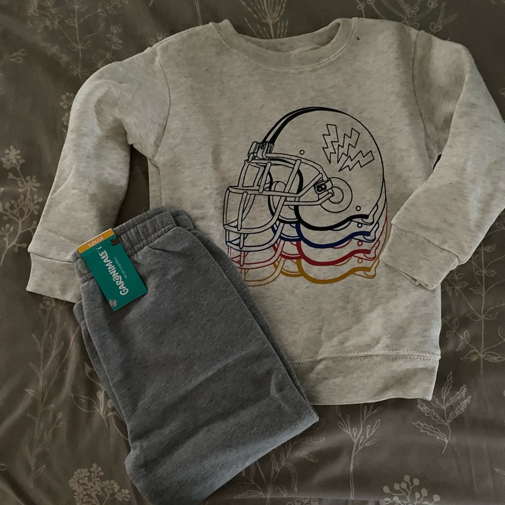 Garanimals Boys Sweatpants and Sweatshirt